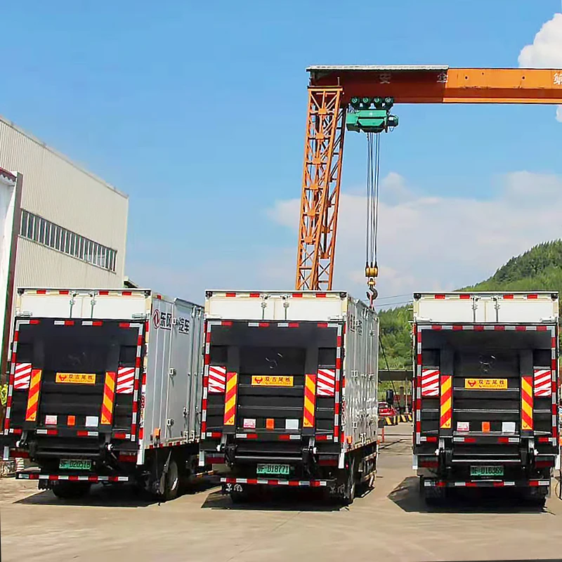 1000kg van tail lift steel plate tailgate lifts hydraulic lift table for cargo truck