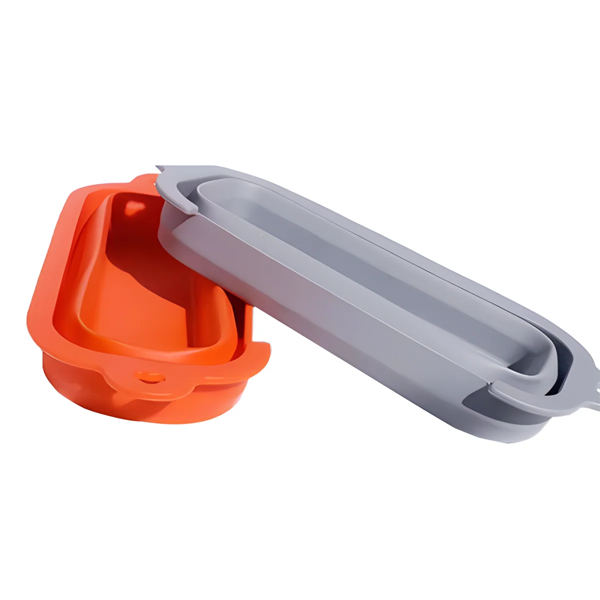 Custom Logo Foldable Silicone Foil Tray Lined Drip Pan Tary Liners Grill Grease Cup Liners For Bbq Griddle Accessories