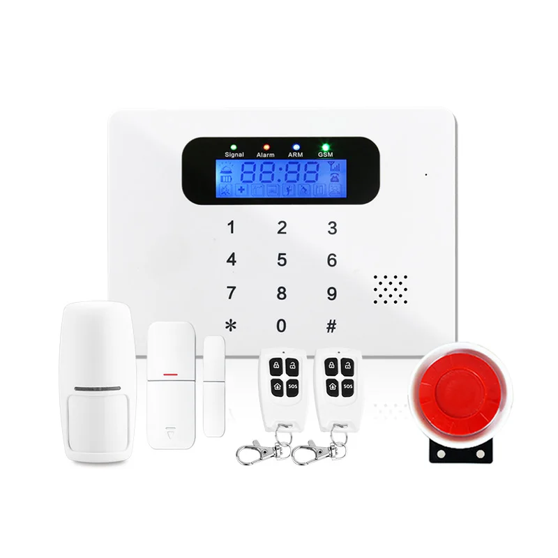 Wireless GSM SMS Home Security Paradox Alarm System by SMS or phone calling smart alarm system