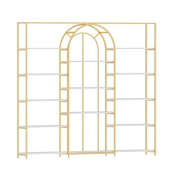 Wholesale Nordic light luxury Simple Floor Shelf Display Cabinet for hair nail skin care Salon products metal Storage Rack