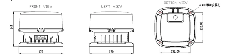Tower and building flashing LED aviation obstruction lights