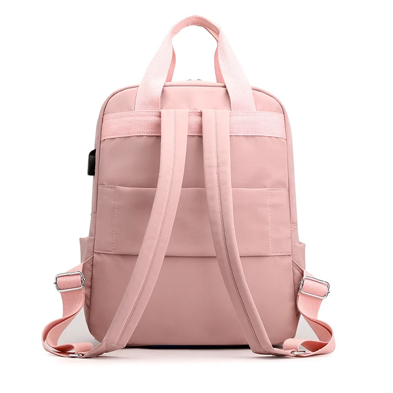 2022 New Style Womens Backpack Bah Luxury Good Quality Large Capacity Convenient Travel Laptop Backpacks from Korea with USB