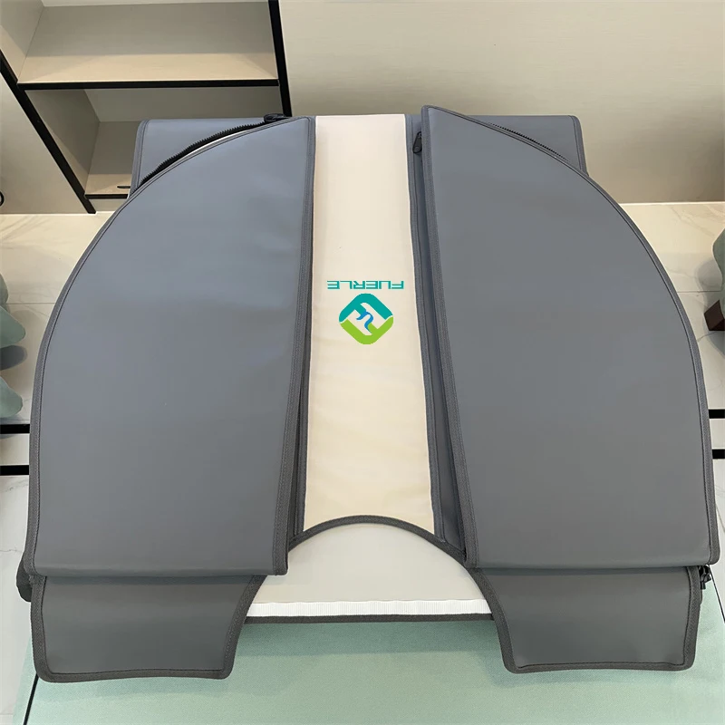 FIR heating photon mat foldable thermal spa capsule portable far infrared sauna dome for weight loss and detox