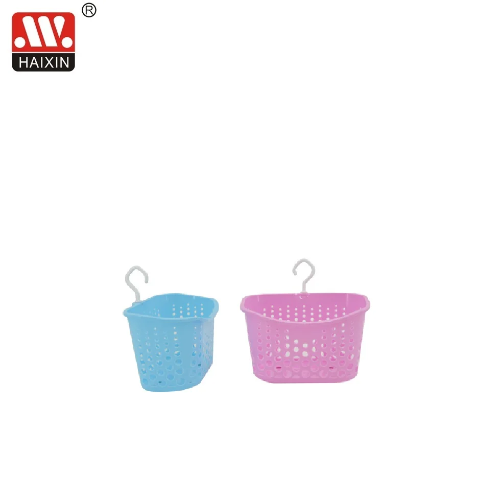 Plastic Hanging Shower Caddy Basket with Hanger