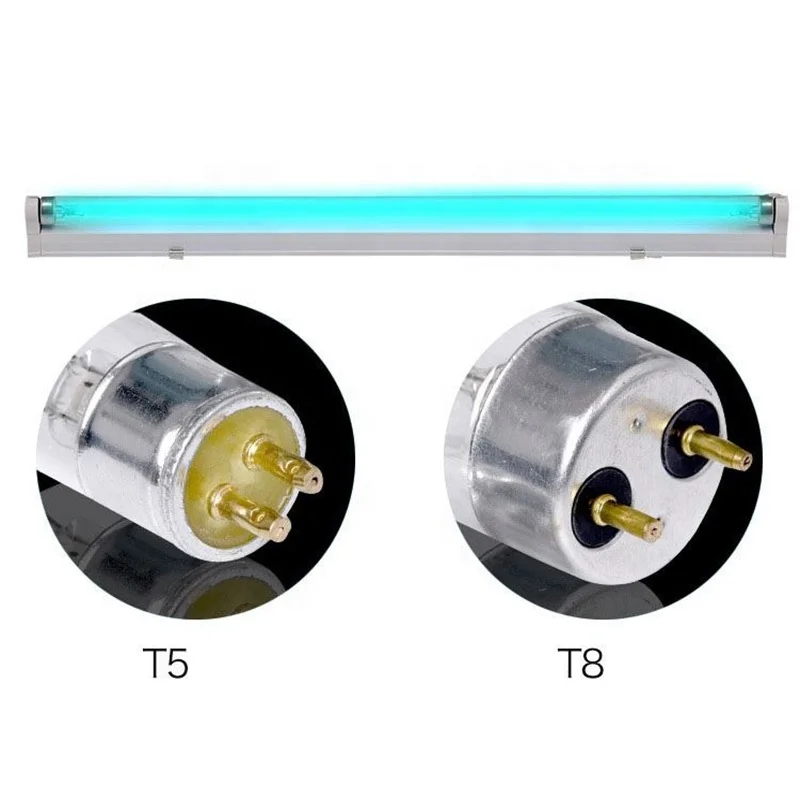 China Price 15W  UVC Lamp 254nm T8 UV Lamp G13 UVC Glass UV tube Ultraviolet Germicidal Lamp T8 Light UVC for Bus Public Places