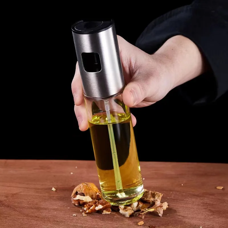 Оптовая продажа 304 бутылка для масла из нержавеющей стали 100 мл 200