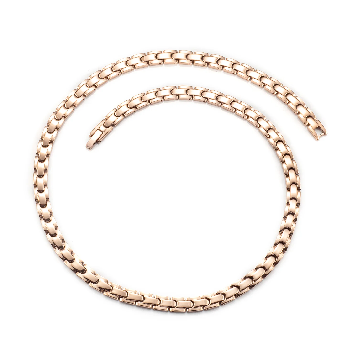 Wollet Fashion Jewelry Luxury Gold Plated Hematite Stones Germanium Fine  Titanium Jewelry Necklace for Women