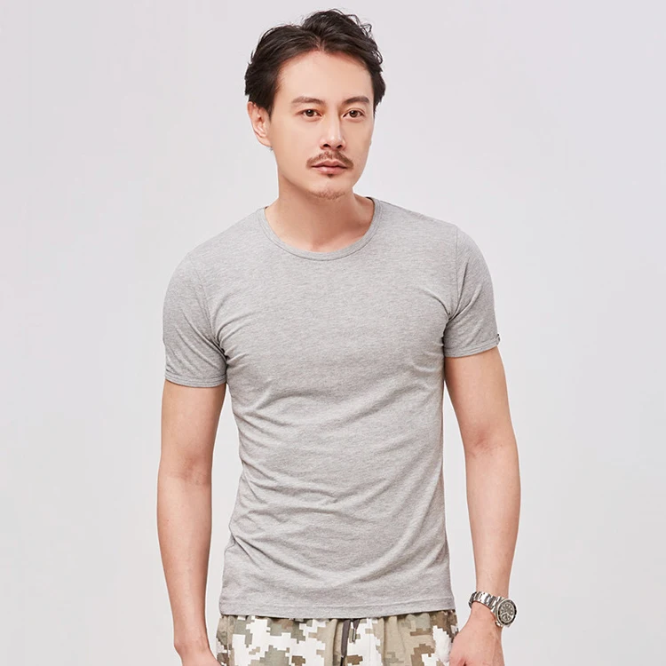 Мужские Винтажные футболки без рисунка