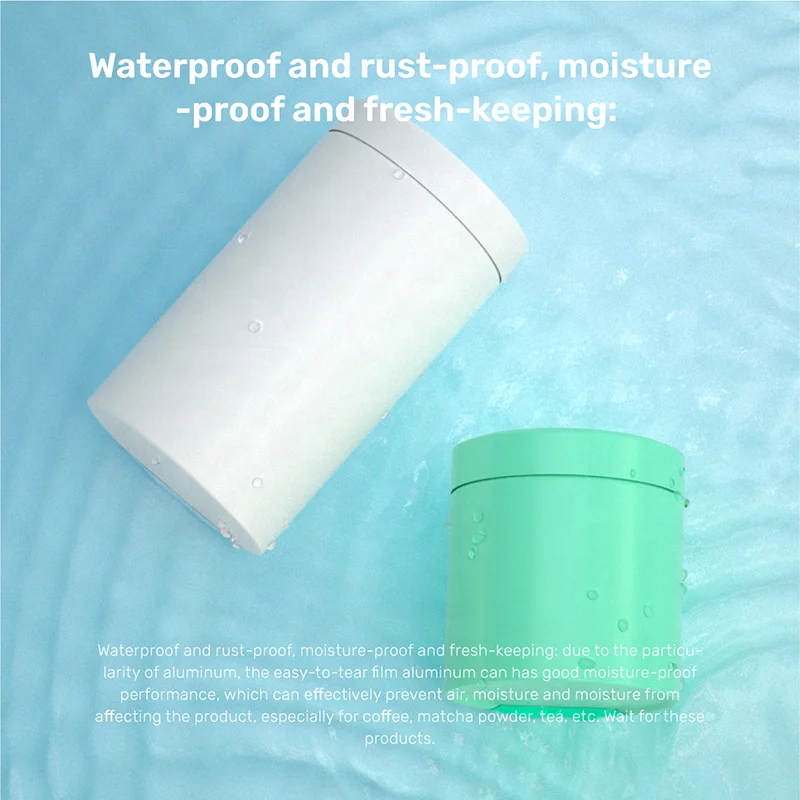 3oz 8oz 10oz 16oz 25oz aluminum easy to tear packaging custom coffee tin matcha tin coffee tin