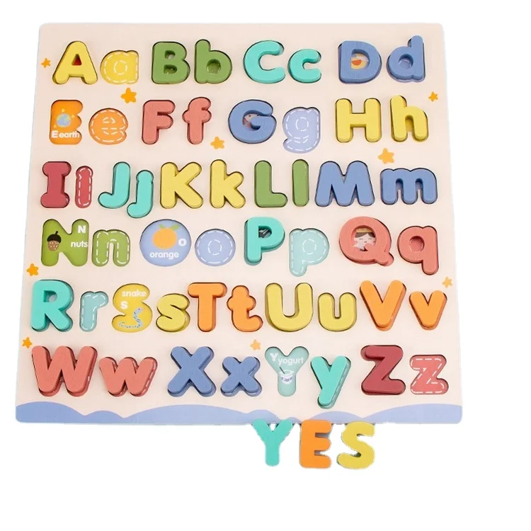 Новая обучающая игрушка-головоломка ABC