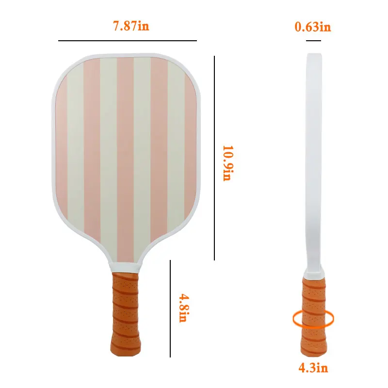 thermoformed pickleball paddle edgeless  T700 textured pickle ball racket carbon fiber pickleball paddle usapa approved