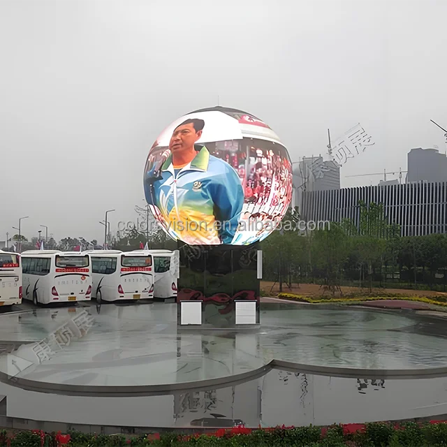 2024 Factory Hot Selling P2 Model Sphere LED Screen Spherical LED Display for Stadium Event
