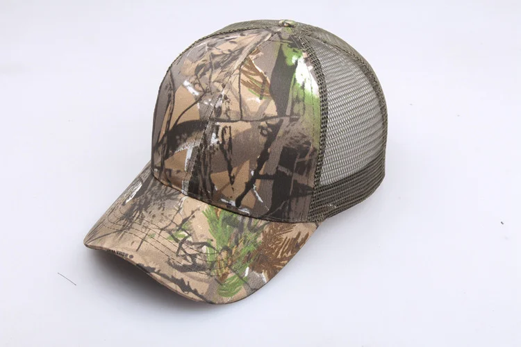 Factory Oem Fashion Customizable Camouflage Outdoor Sport Hats Multiple Styles Logo Choice Baseball Caps