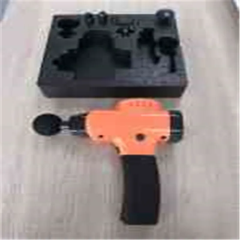 Беспроводной мини массаж мышц пистолет массажа терапией лицевой панели пистолет для тренажерного зала WE-8201