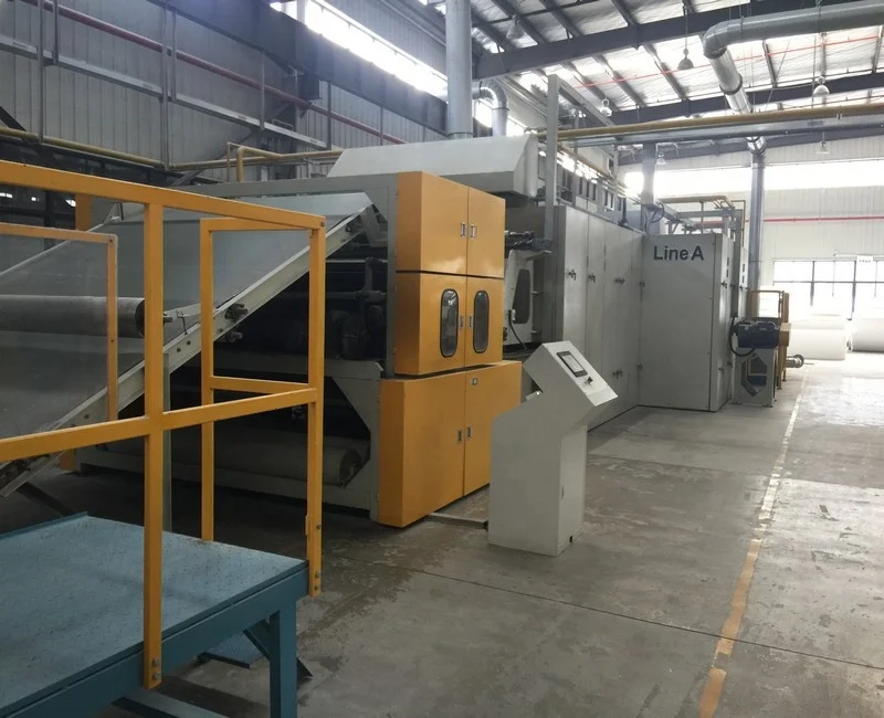 Vertical lapper polyester vertical wadding machine