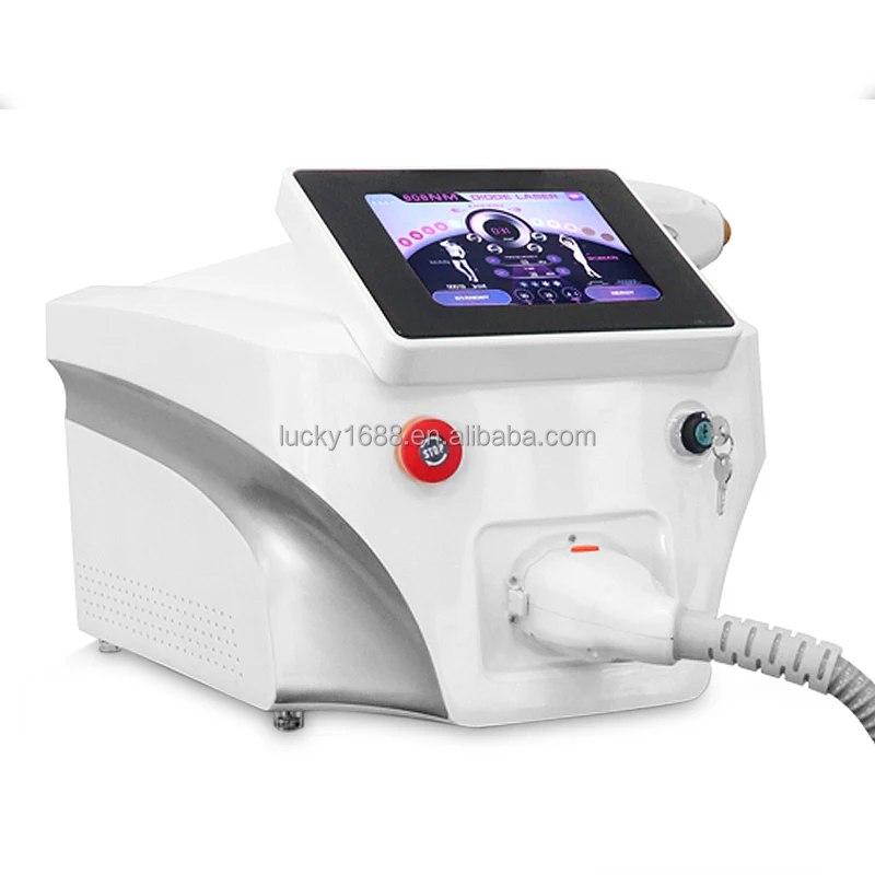 Portable 808nm 755nm 1064nm diode laser hair removal beauty machine