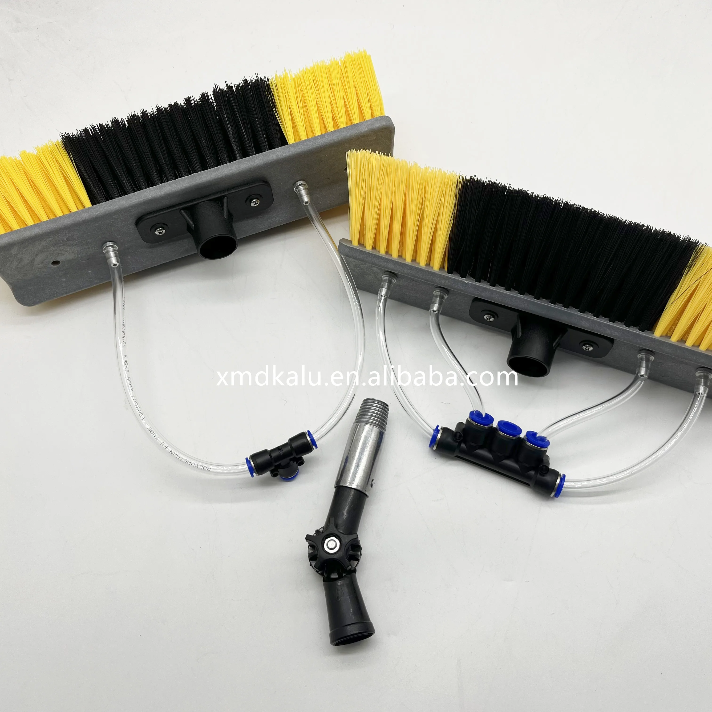 Lightweight Window Cleaning water fed telescopic pole Solar Panel Wash Brush