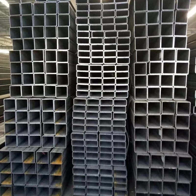 Труба из углеродистой стали квадратная прямоугольная труба ASTM A53 Q195 Q235 S355j полая секция Ms трубы мягкой