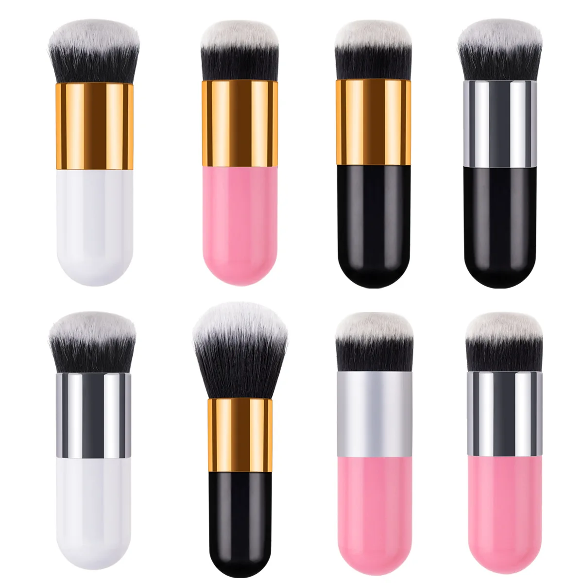 Wholesale private label face eyes lips cosmetic make-up brush custom makeup brush vegan make up brushes