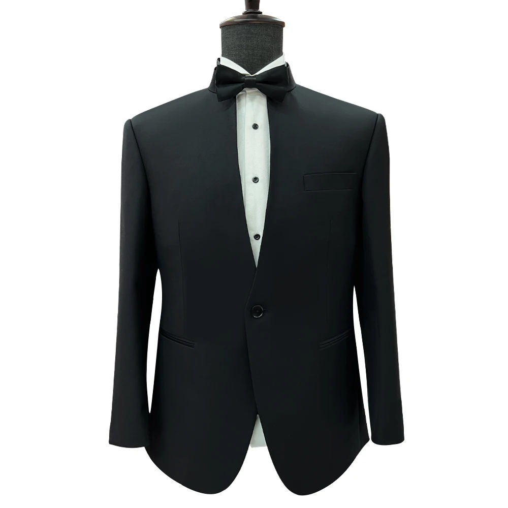Wholesale High-quality Office Suit for Men Double Breasted Suiting Fabric men suit bottom price factory direct formal