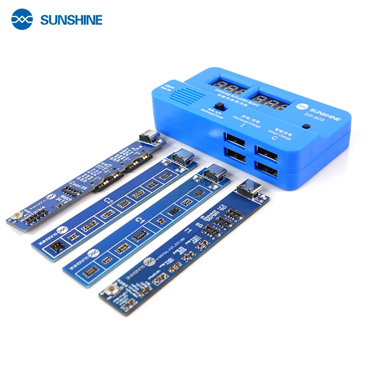 Sunshine SS-909 V7.0  Smart Charge Activation Circuit Board Universal Battery Quick Charging Plate Phone Android Repair Tester