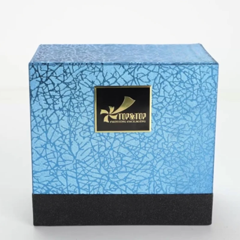 Custom wholesale luxury essential oil perfume bougie container cardboard gift coffret bougie candle jars packaging boxes