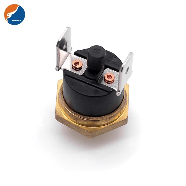 M6 M5 M4 Шестигранная Медная головка NO NC 10A 15A 16A 250V 200C 260C KSD301 керамический биметаллический термальный переключатель дисковый термостат