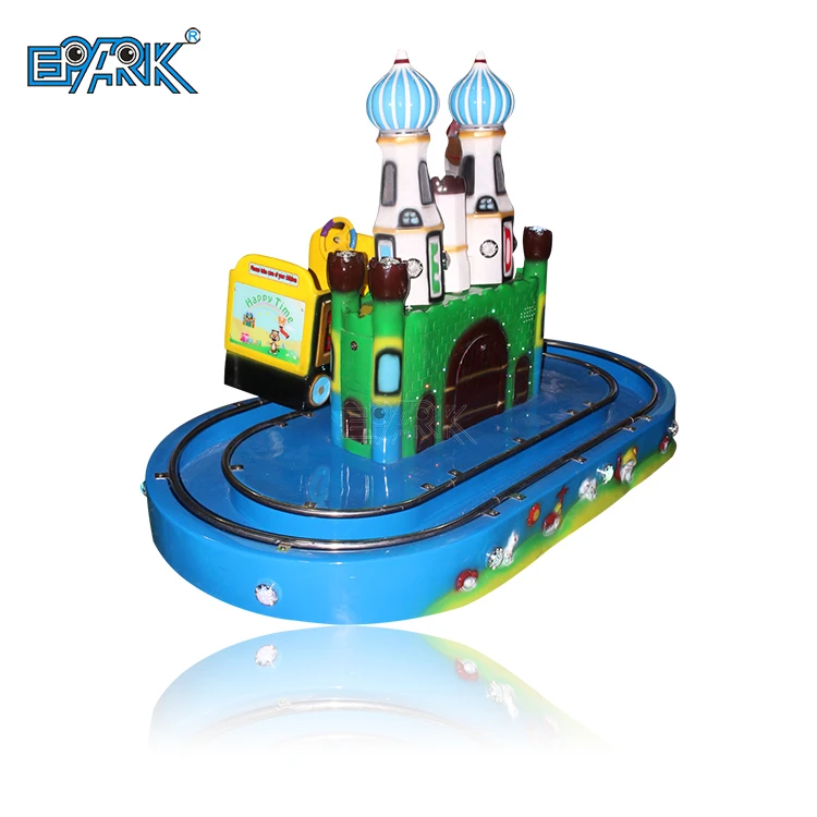 Wholesale Christmas Mini Amusement Park Train Set Electric On Track Train For Kids To Ride For Sale