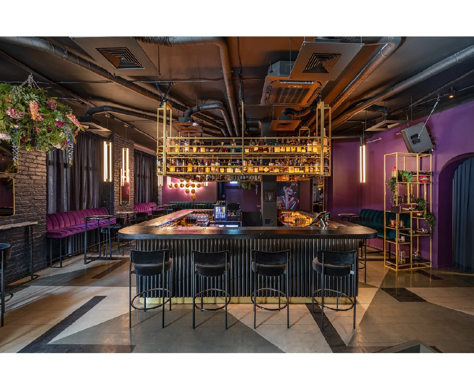 Luxury Pub Bar Counte Design Restaurant Furnitures Manufacturer Private Club Bar Furnitures For Sale