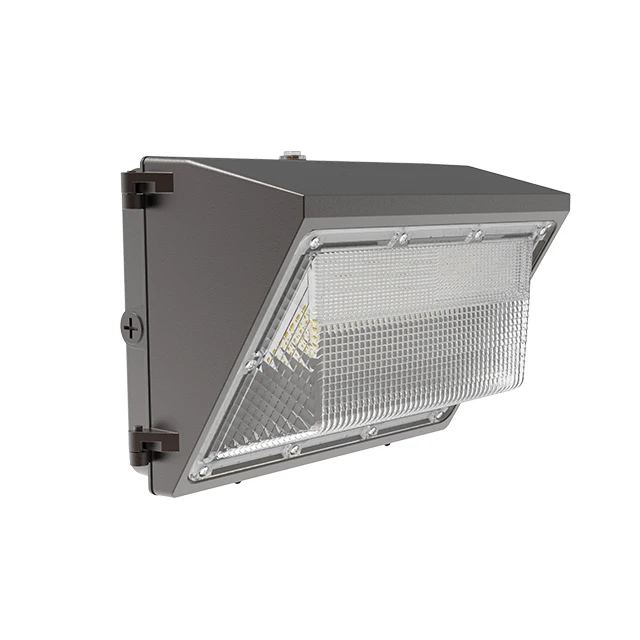 High Quality OEM Outdoor Wall Light Wall Mounted 65w Semi Full Cut-Off LED Wall Pack Lights With Sensor For Garden Hotel
