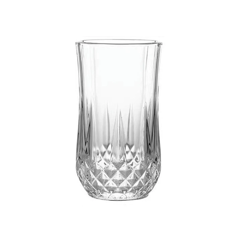 Luxurious Good Price Crystal Clear Stemless Tall Design Whiskey Cup for Barware