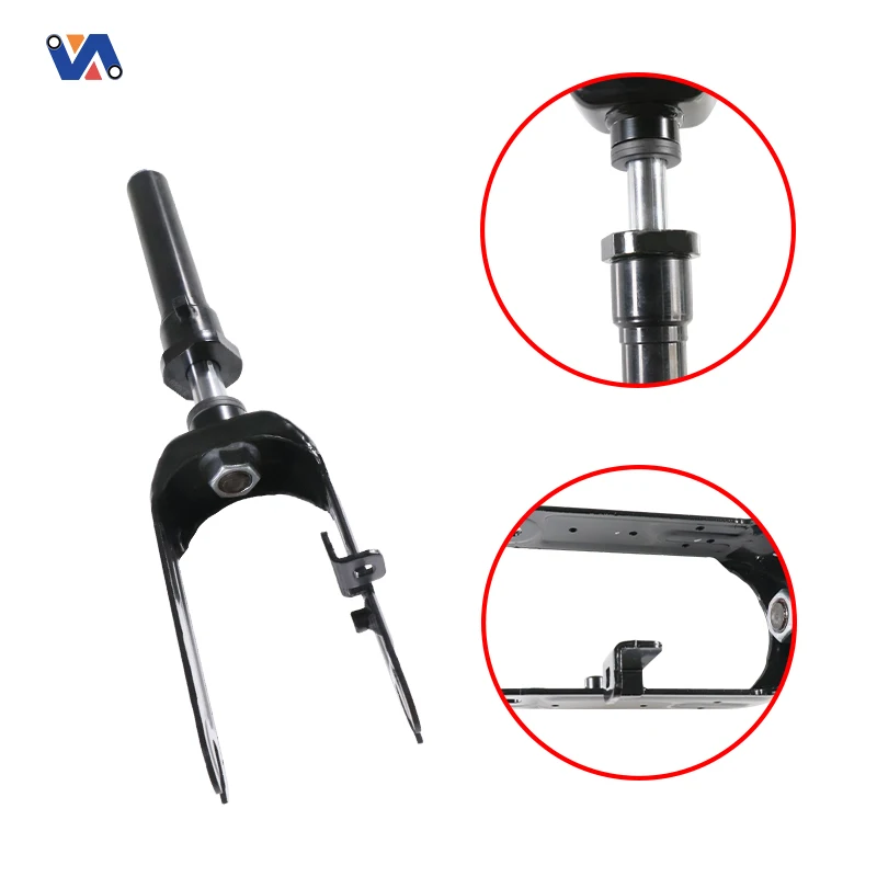 Original Front Fork Shock Absorber for Ninebot Max G2 G2E G65 Electric Scooter KickScooter Air Suspension Absorption Accessory