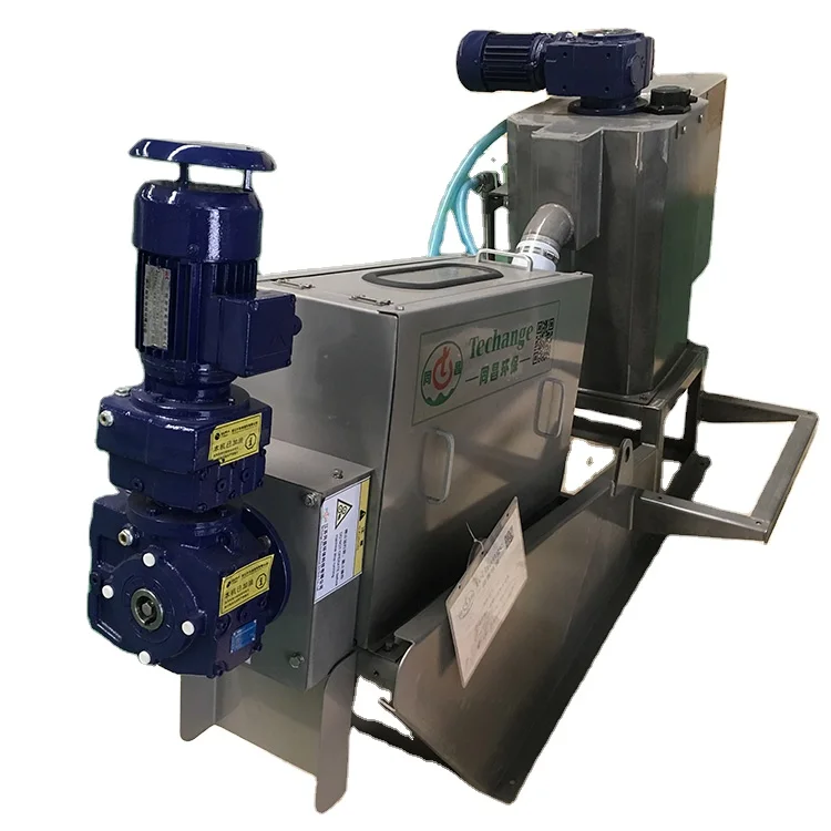 Guaranteed screw filter press dewatering machine manufacturers
