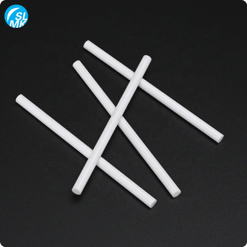 white stable chemical performance zirconia ceramic shaft