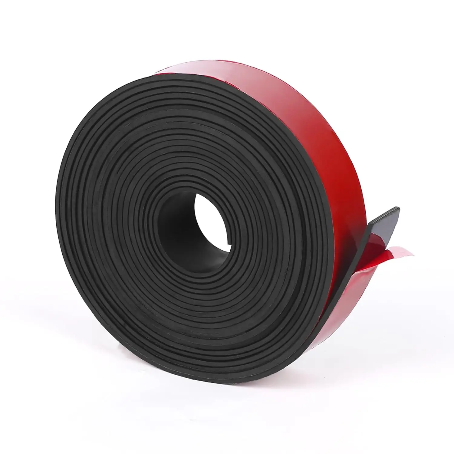 Adhesive rubber tape Solid Rubber Strips Self Stick Black Neoprene Rubber Rolls Perfect for DIY Insulation Cushion Gasket