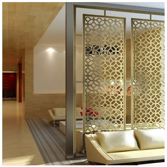High Quality Modern Bohemian Natural Brown Rattan Room Divider Screen Free Standing Sunroom Winter Garden Solarium Home