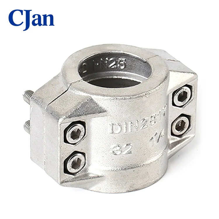 Зажим безопасности SS316 EN14420/DIN 2817 зажимы из нержавеющей стали