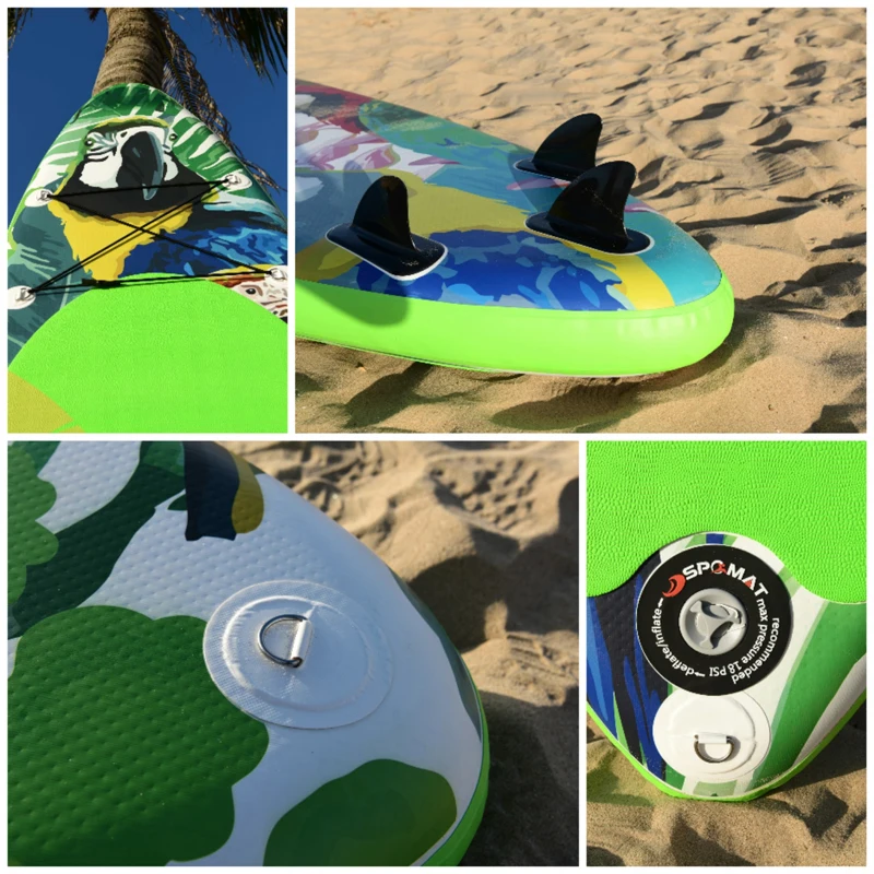 Environmental-friendly material with all accessories customized isup sup inflatable stand up paddle boards include surf board