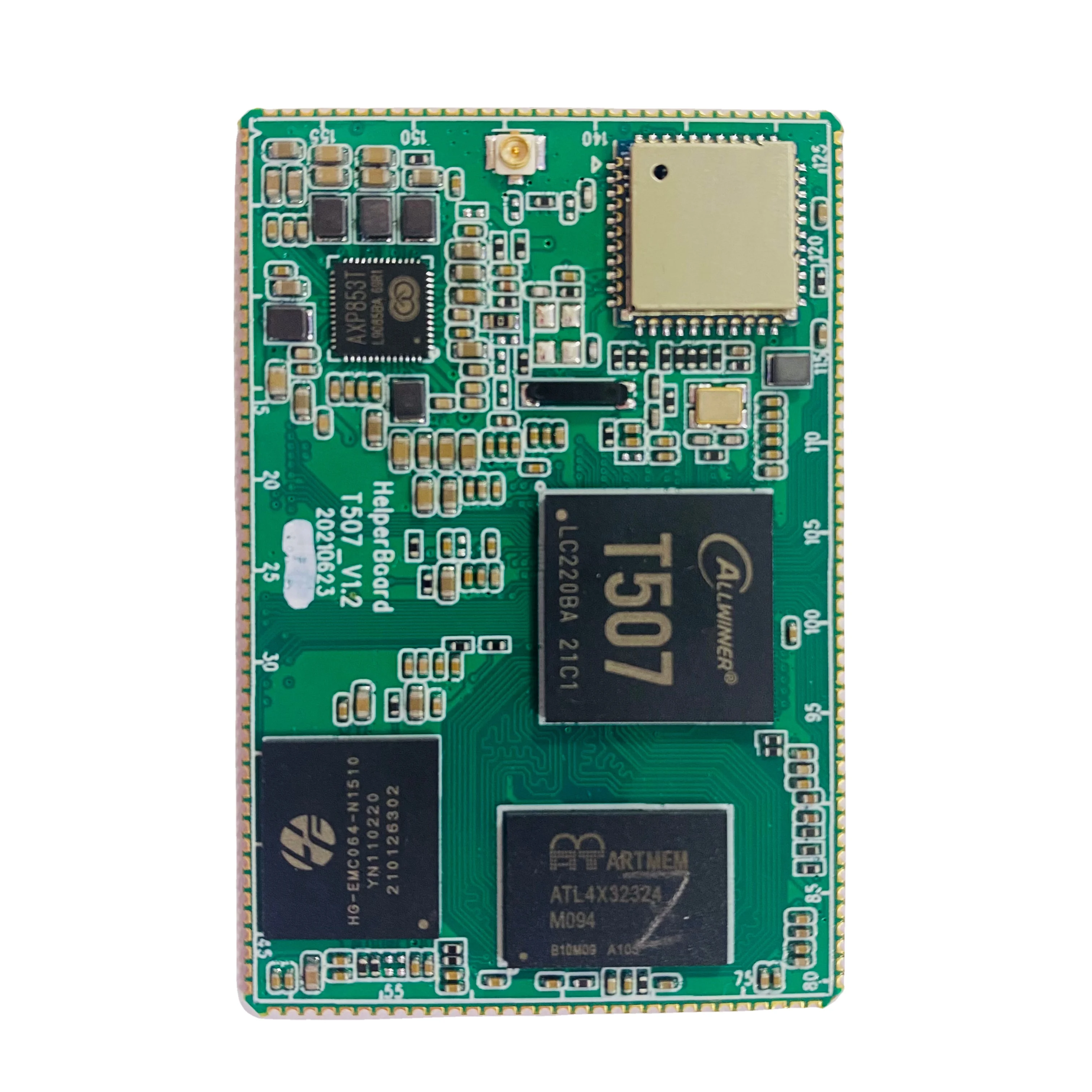 HelperBoard T507 Allwinner T5 serial core board SoM board based on android 10 linux open source development board and driver