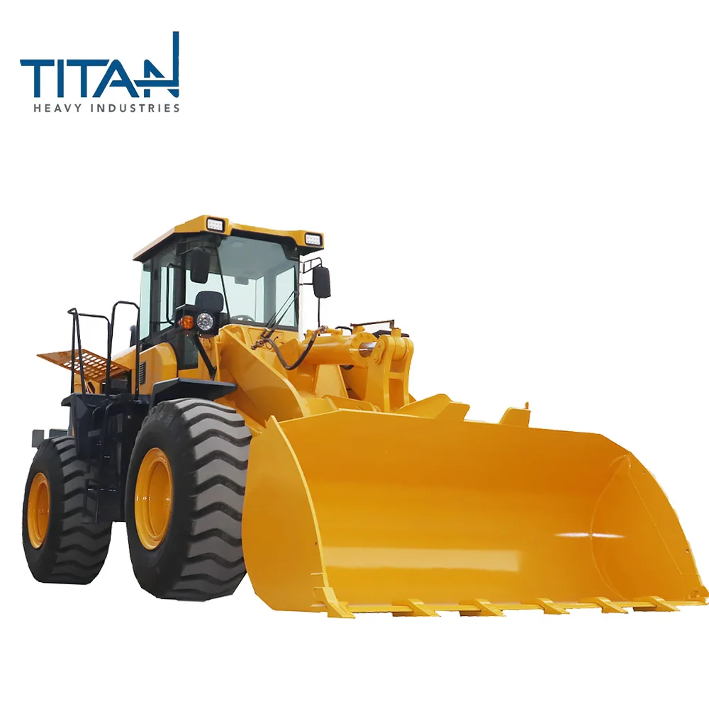 Погрузчик фронтальный на 5 тонн строительное оборудование Titan zl50 полезная нагрузка
