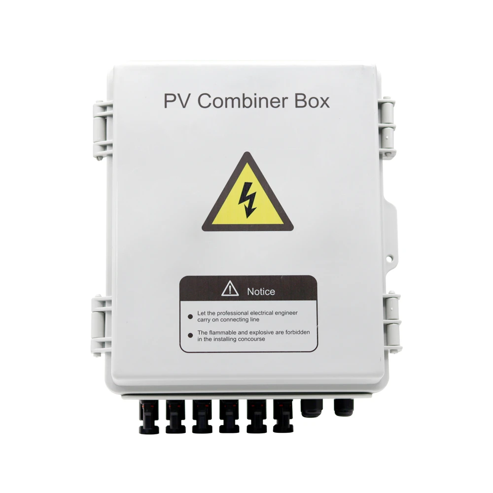 Photovoltaic Combiner Box IP65 Outdoor Solar Panel DC String Distribution Box PV Combiner
