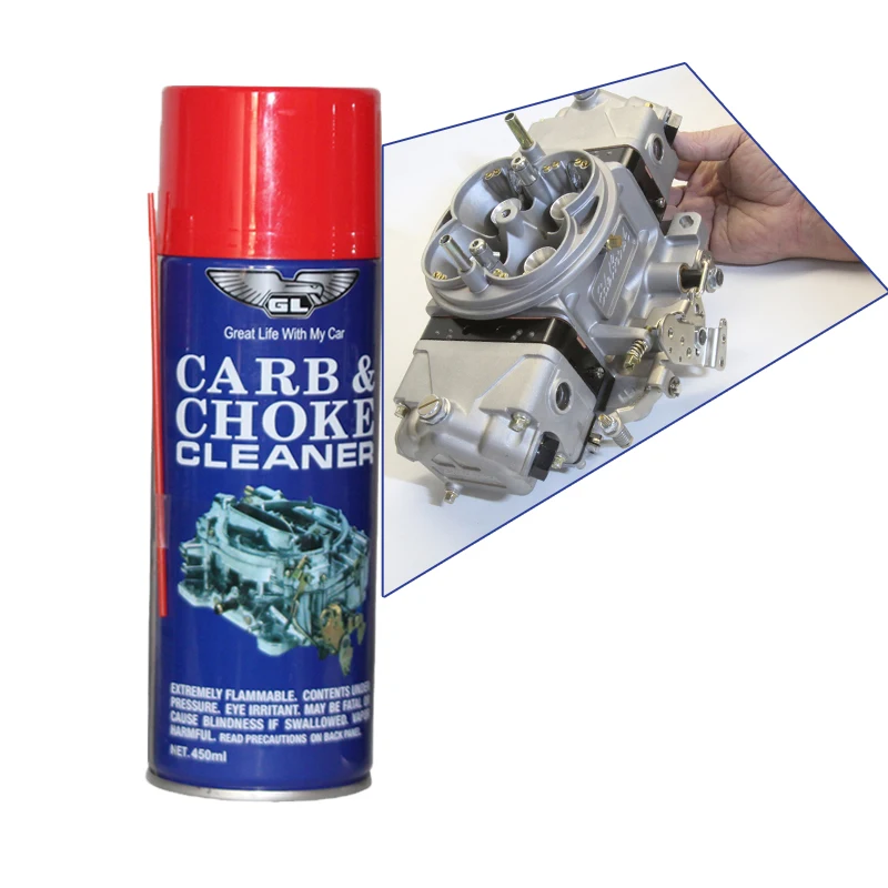 Car cleaning product carbon cleaner spray carburetor choke cleaner carb and choke cleaner