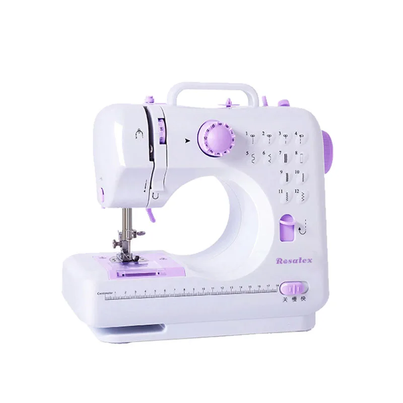 Rosatex 505a Hot Selling Durable Small Domestic Mini Multi-Function Silai Machine