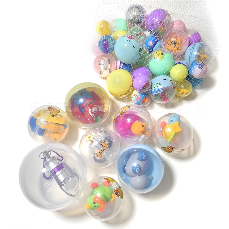 Лучшее качество торговый автомат для игрушек капсулы 45 мм пластик gashapon Капсула Игрушка капсула