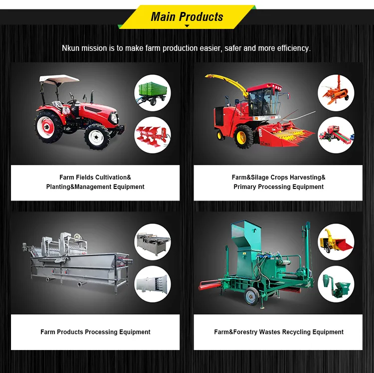 NKUN Super Chaff Cutter Grinder Animals Feed 3 In 1 Machine