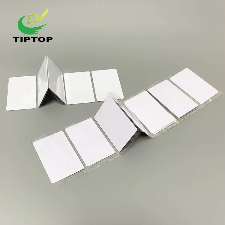 Tiptop high quality PVC plastic card blank plastic id card for printing