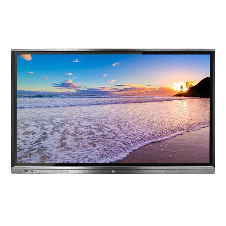 
86 inch movable digital multi interface writing IR technology monitor interactive panel 