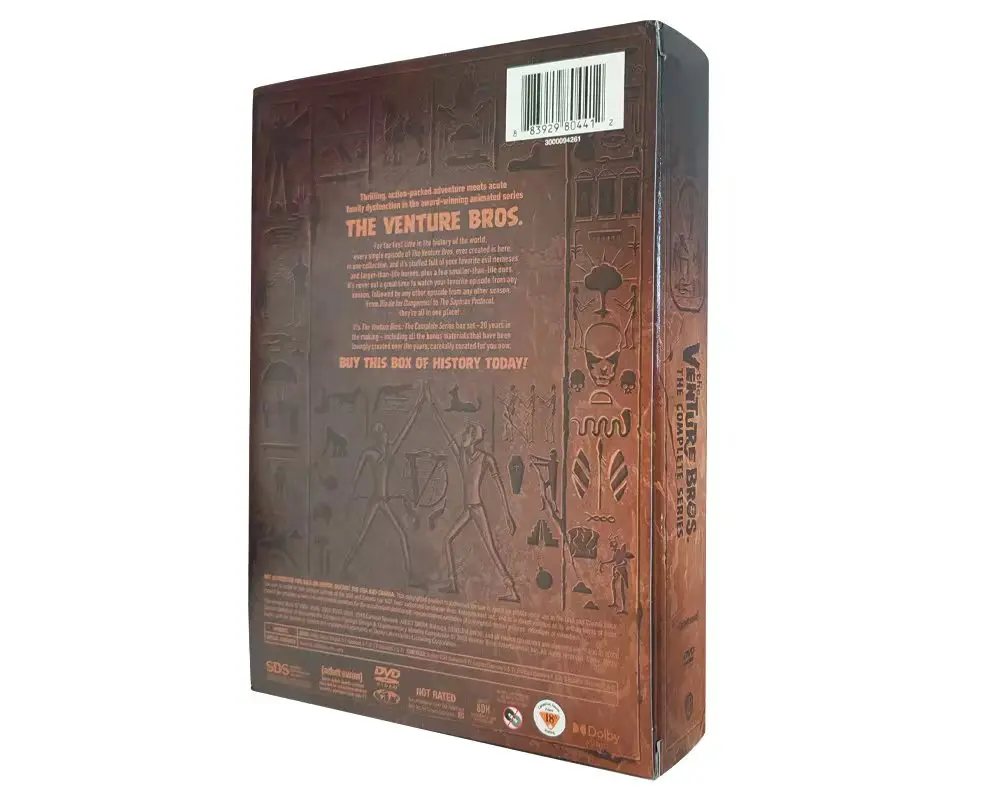 The Venture Bros. The Complete Series 14discs new release dvd lastest region 1 dvd movies high quality best selling DVD factory