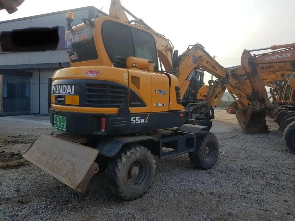 Экскаватор Hyundai 55-7 экскаватор 220-9s 220lc-9s 215 R220-9s harga baru Землеройная техника 1