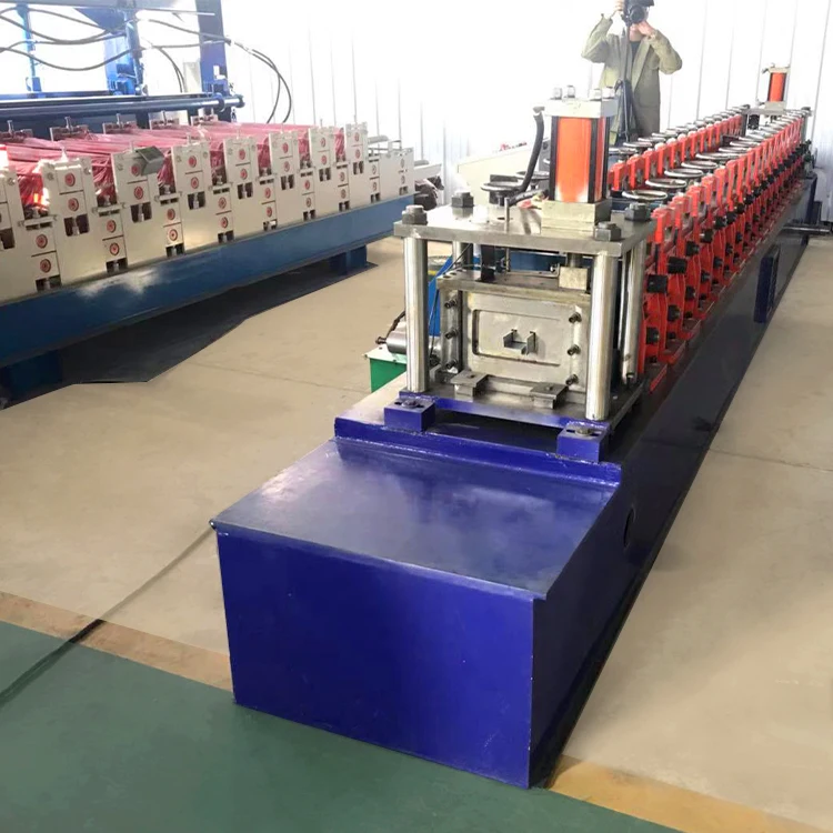 
Light steel main channel making iron door frame forming machinery 